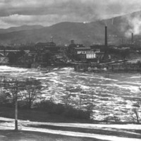 Rumford Falls and mills, 1934 (Randall Bennett photo).jpg